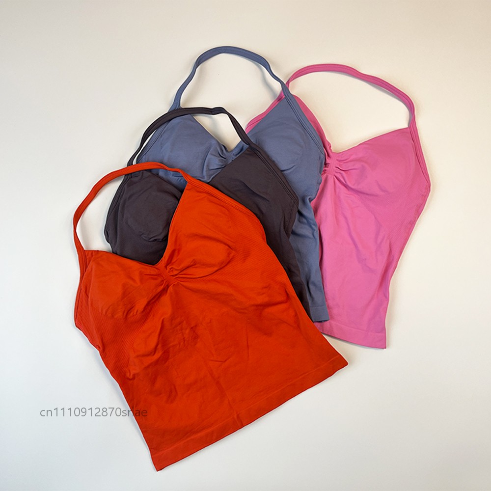 Women's Seamless Halter Strapp - Suspender Tank Top reseña y precio