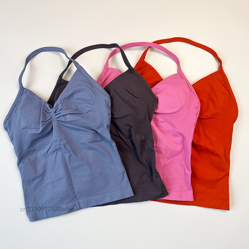Women's Seamless Halter Strapp - Suspender Tank Top reseña y precio