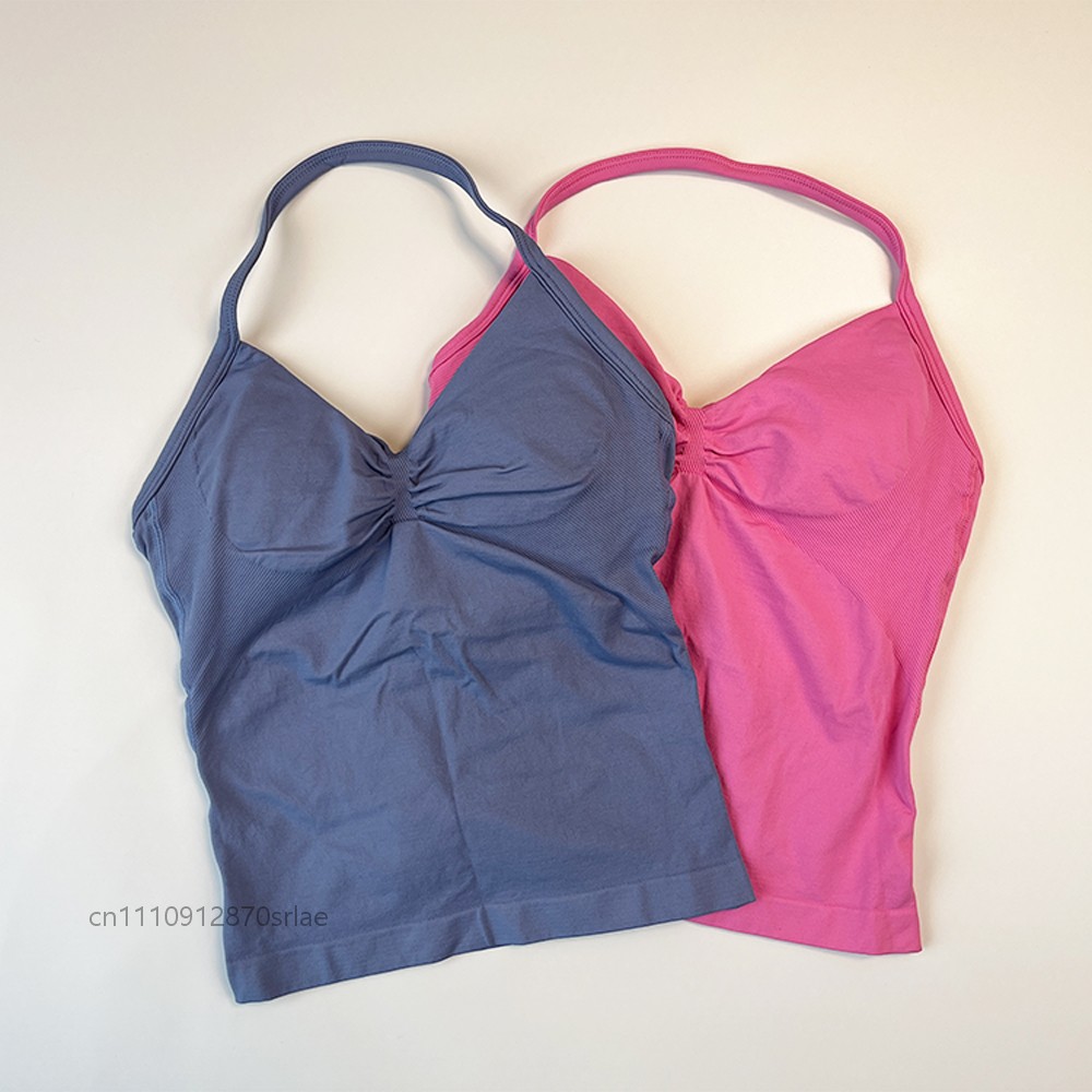 Women's Seamless Halter Strapp - Suspender Tank Top reseña y precio