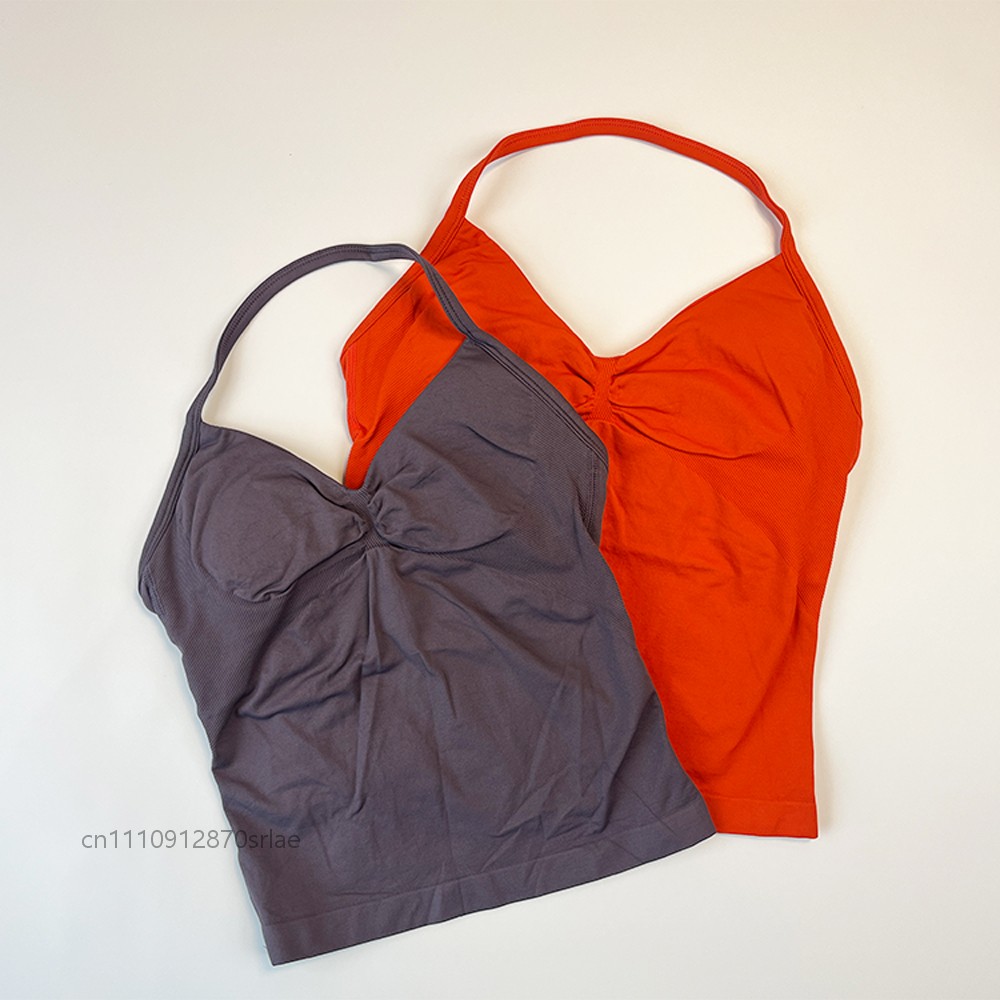 Women's Seamless Halter Strapp - Suspender Tank Top reseña y precio