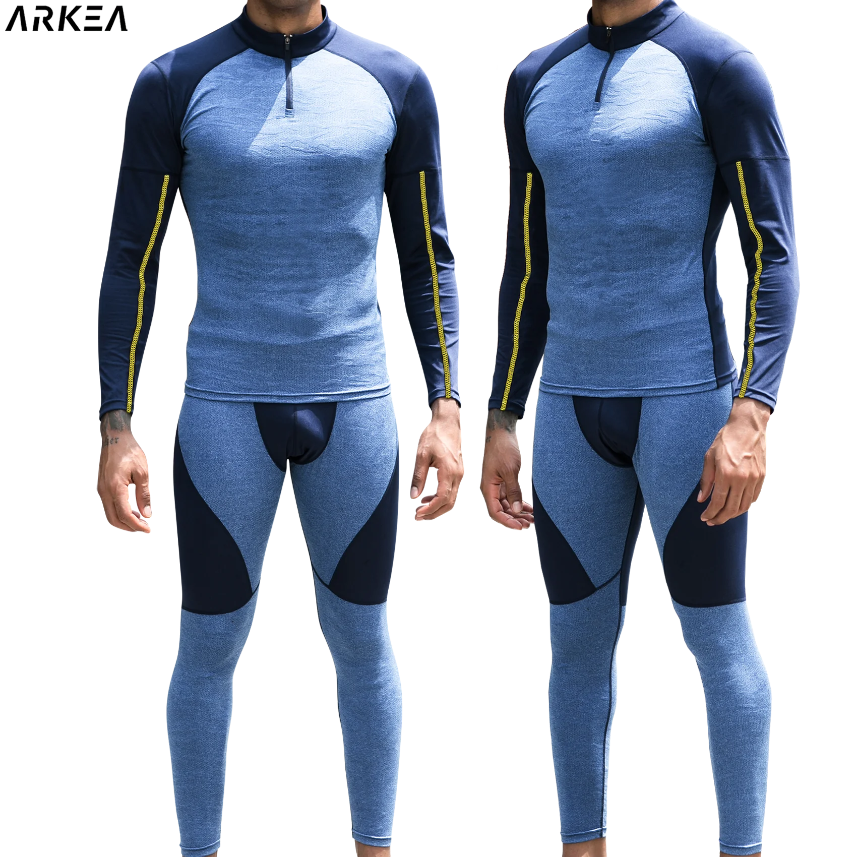 Mens Running Set Compression T - Compression Long Pant reseña y precio
