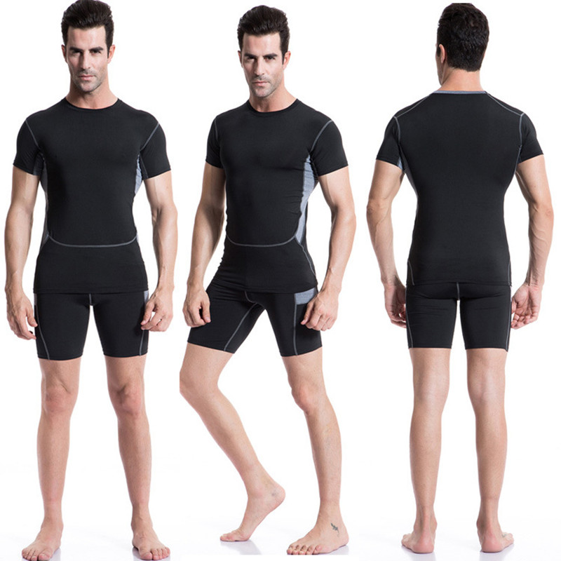 Men Top Sports T-Shirts Compre - T Shirt Tight Fit reseña y precio