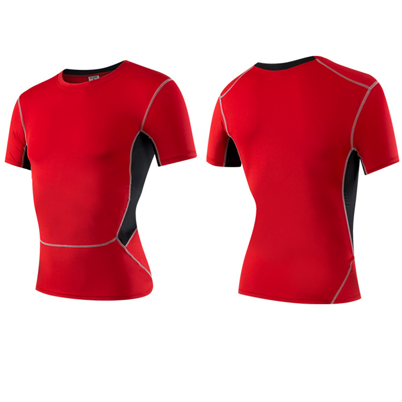 Men Top Sports T-Shirts Compre - T Shirt Tight Fit reseña y precio