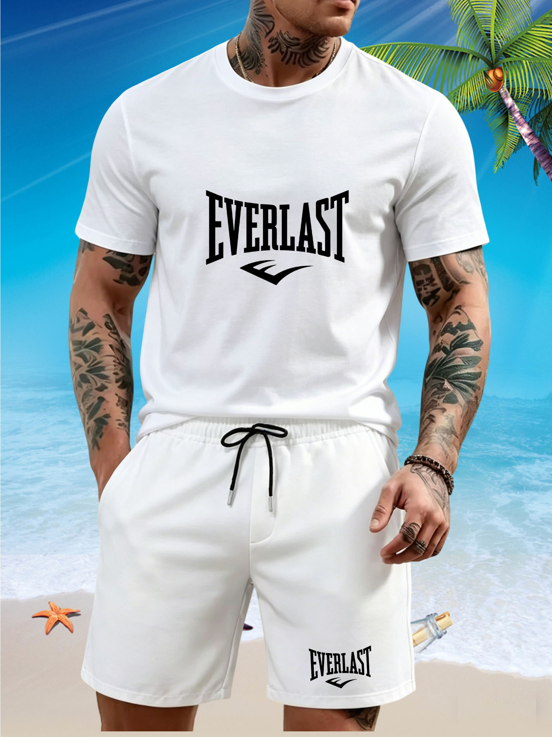 New men's slim fit T-shirt set - T Shirt Tight Fit reseña y precio