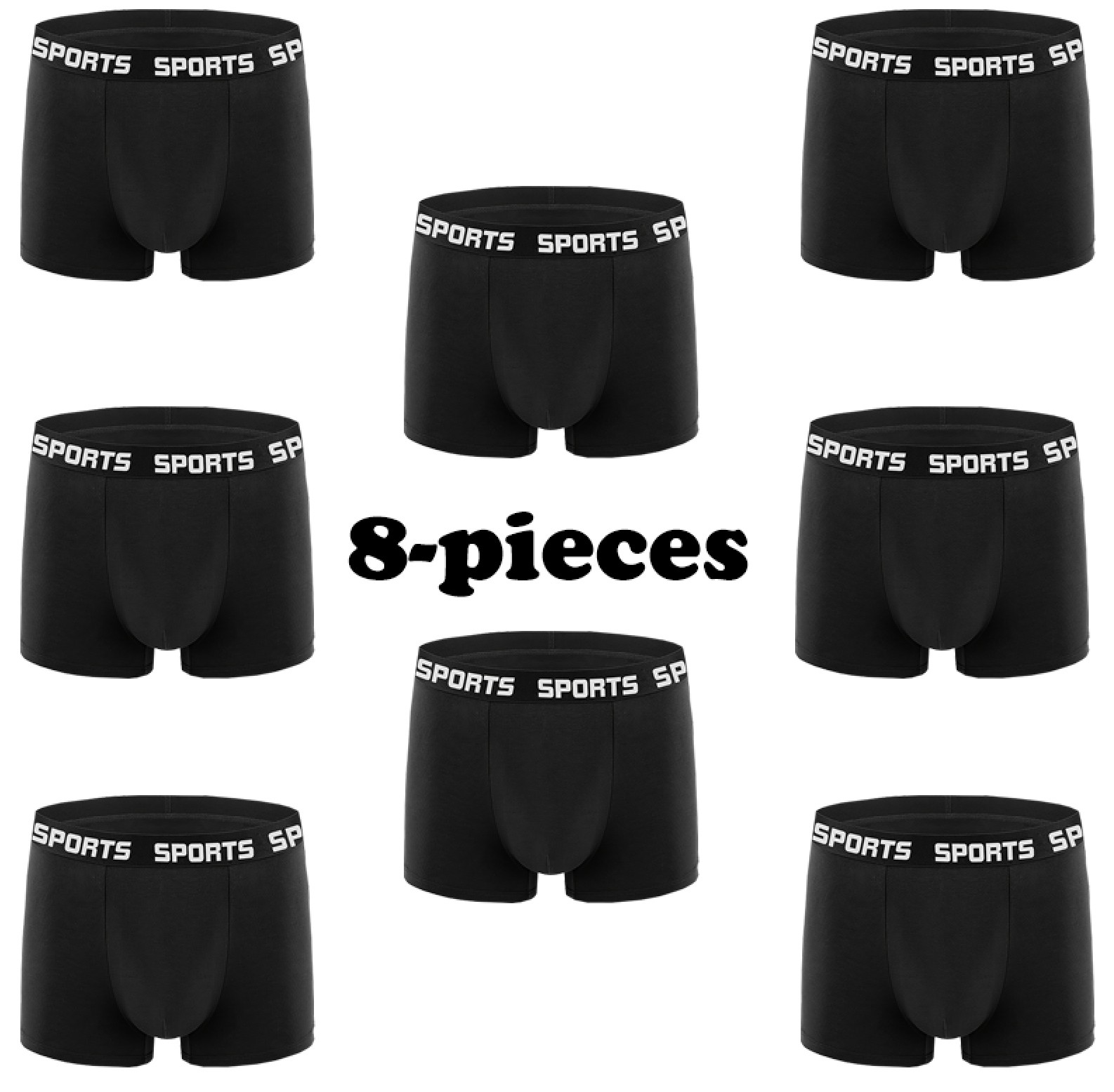 Supreme Comfort 8-Pack Men's S - Performance Boxer Sport reseña y precio