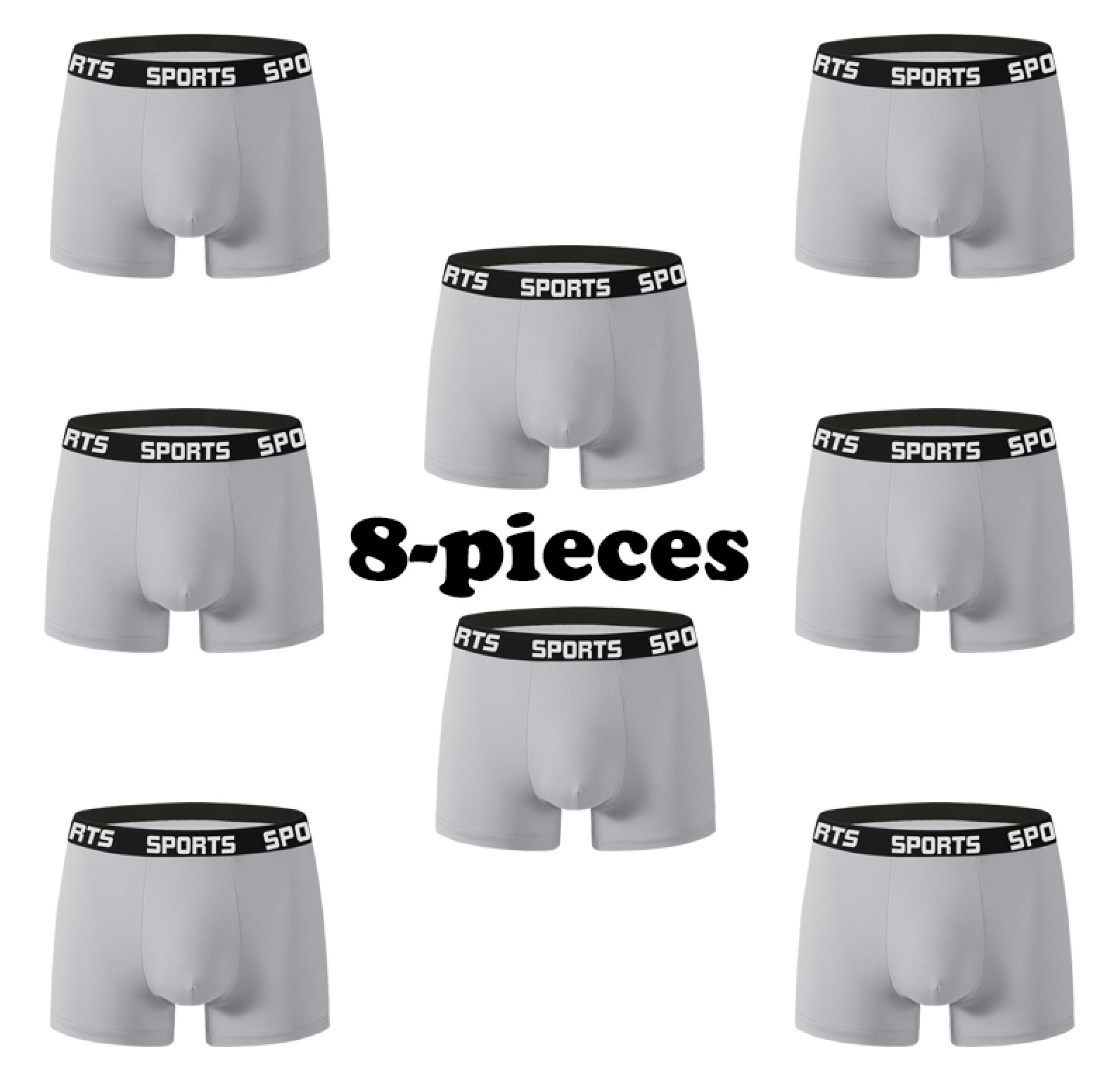 Supreme Comfort 8-Pack Men's S - Performance Boxer Sport reseña y precio