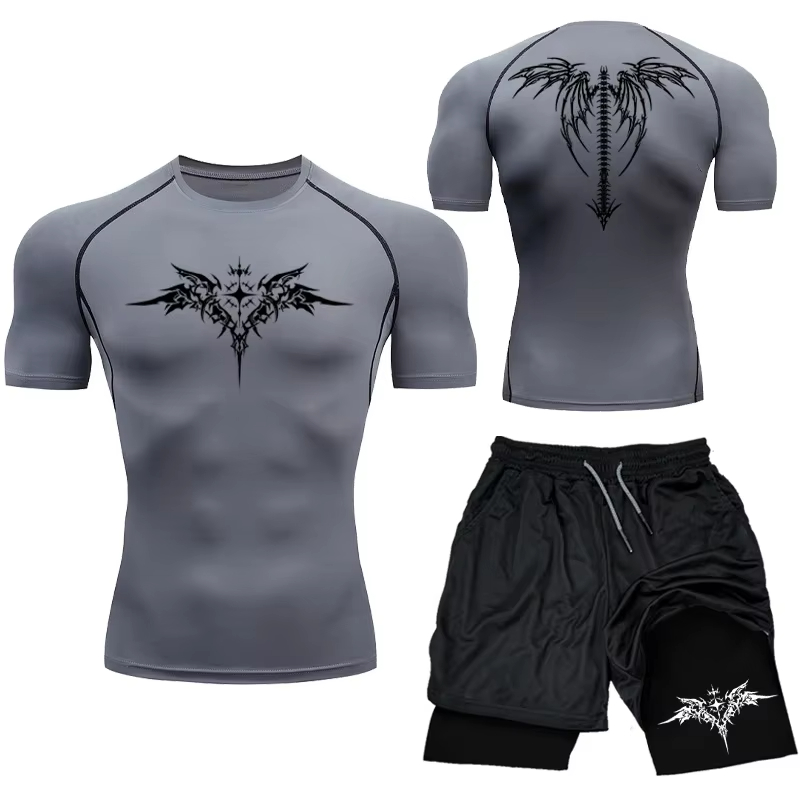 New Men's MMA Compression Athl - Compression Shorts Athletes reseña y precio