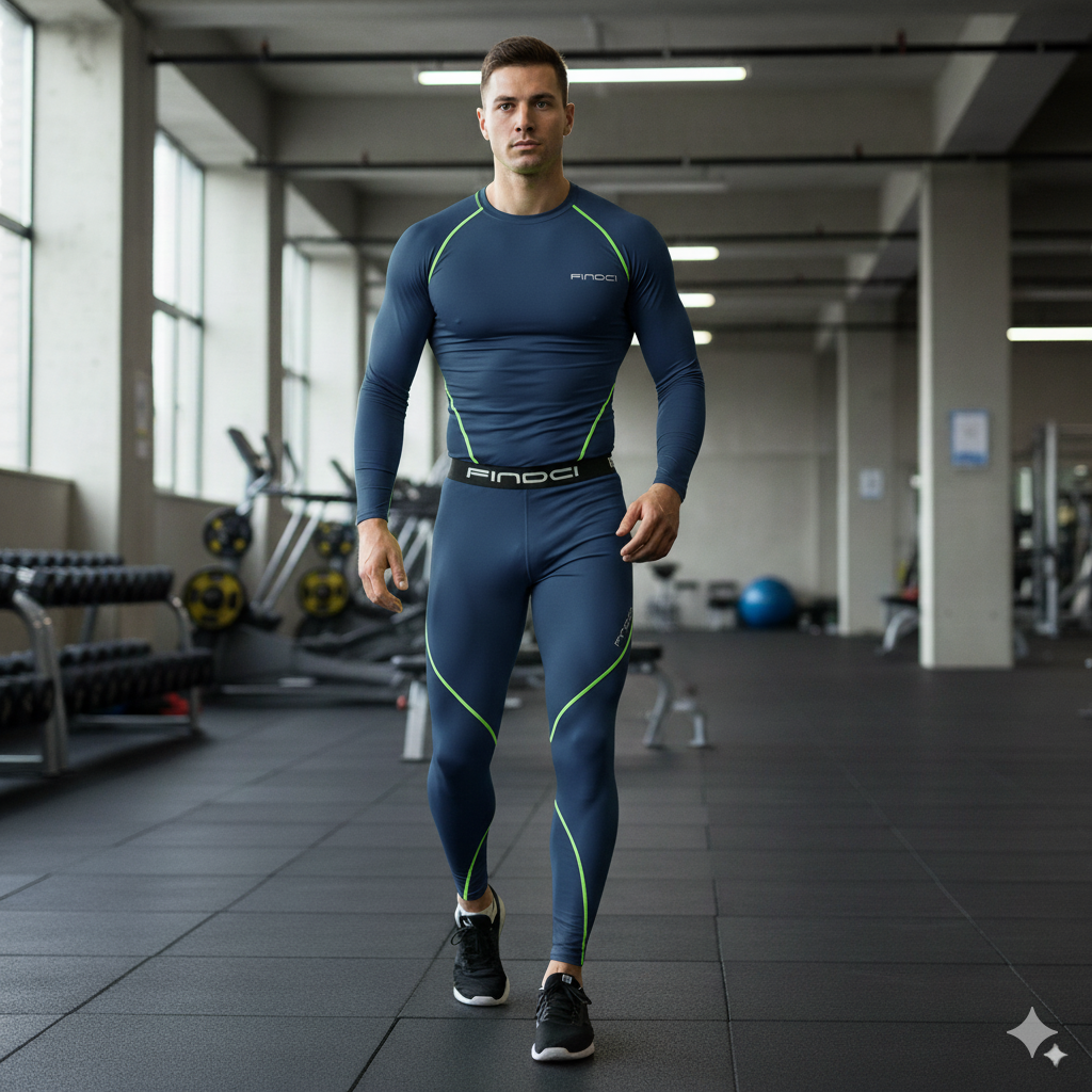FINDCI Men's Sports Running Se - Compression Long Pant reseña y precio