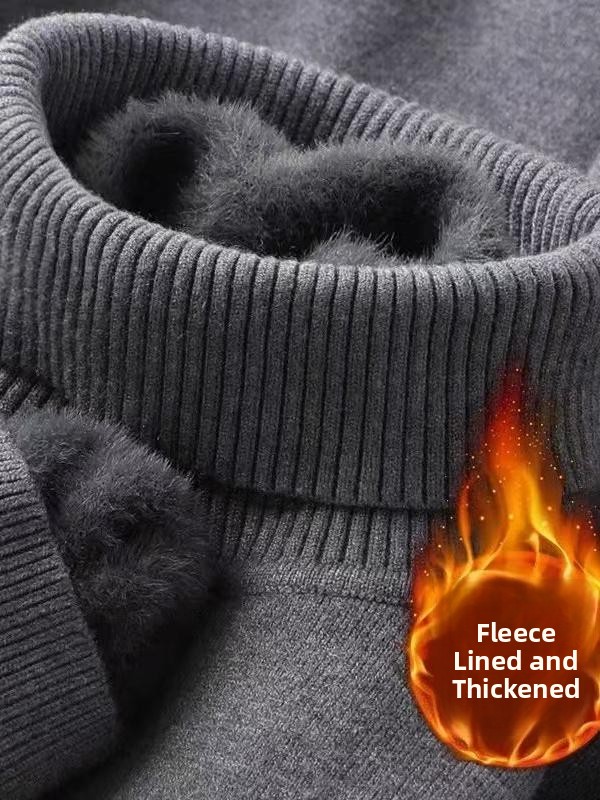 Men's Fleece Lined High Collar - Thermal Long John reseña y precio