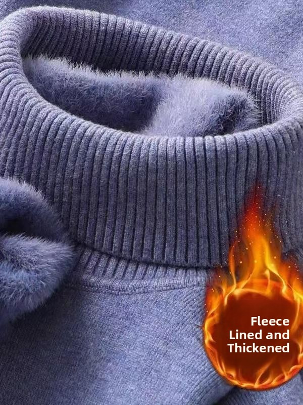 Men's Fleece Lined High Collar - Thermal Long John reseña y precio