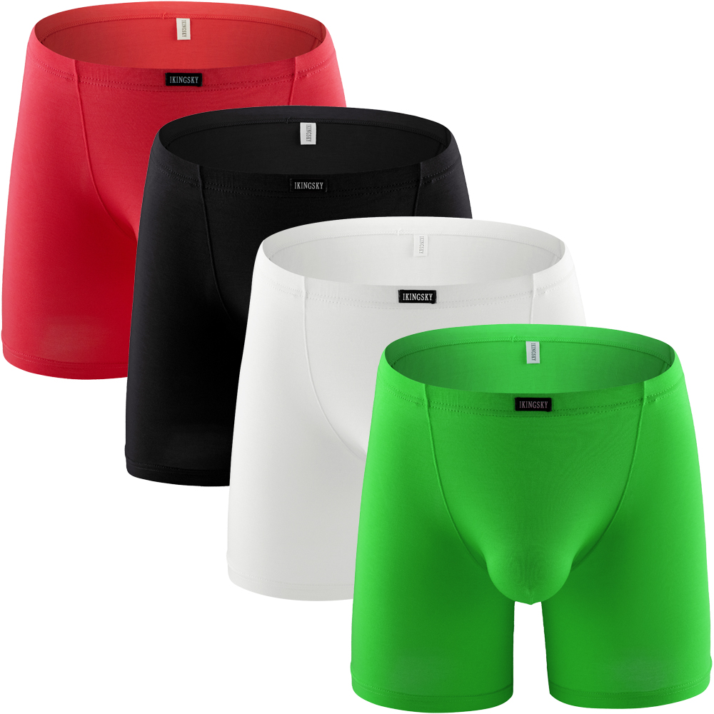 iKingsky Men's Modal Long Leg  - Long Leg Trunk Men reseña y precio