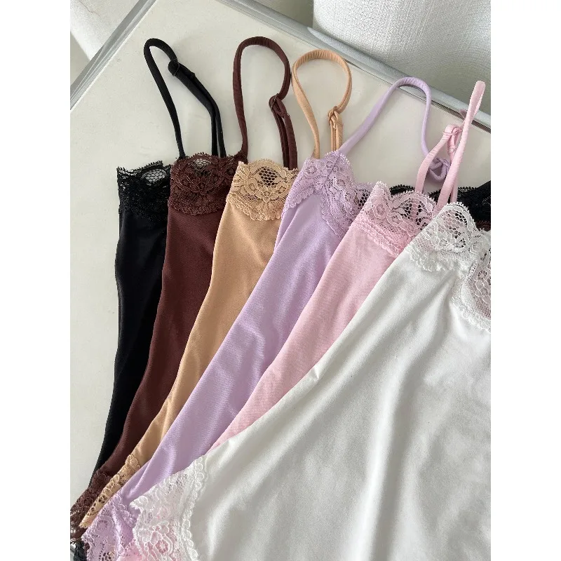 Women's Square Neck Lace Bodys - Suspender Tank Top reseña y precio