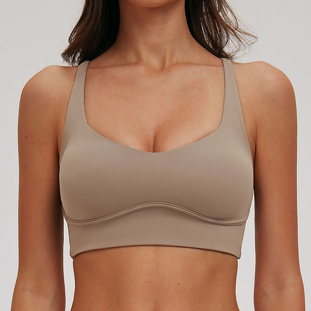 Sexy V-neck Sports Bra Yoga Un - Quick Dry Underwear reseña y precio