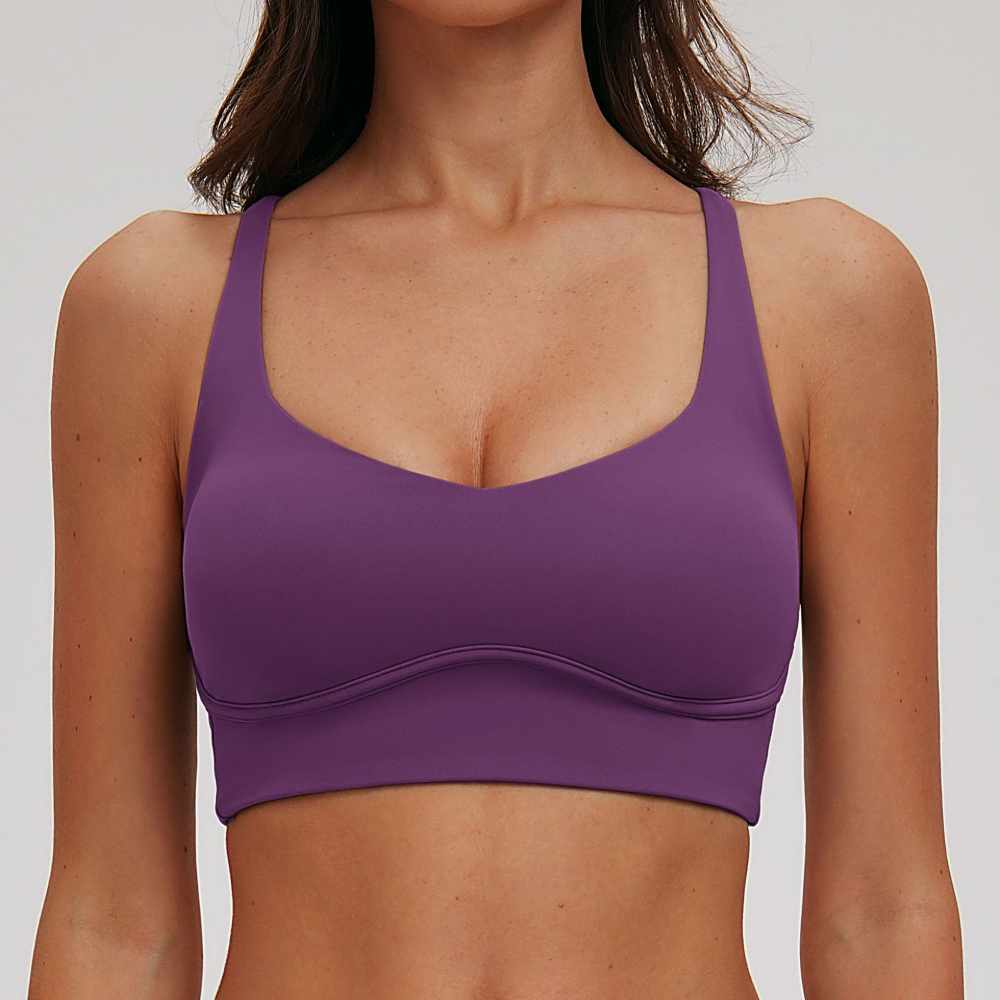 Sexy V-neck Sports Bra Yoga Un - Quick Dry Underwear reseña y precio