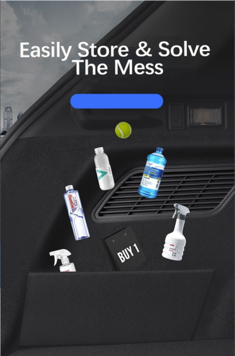 Car Cargo Storage Partition Fo - Bamboo Fiber Trunk reseña y precio