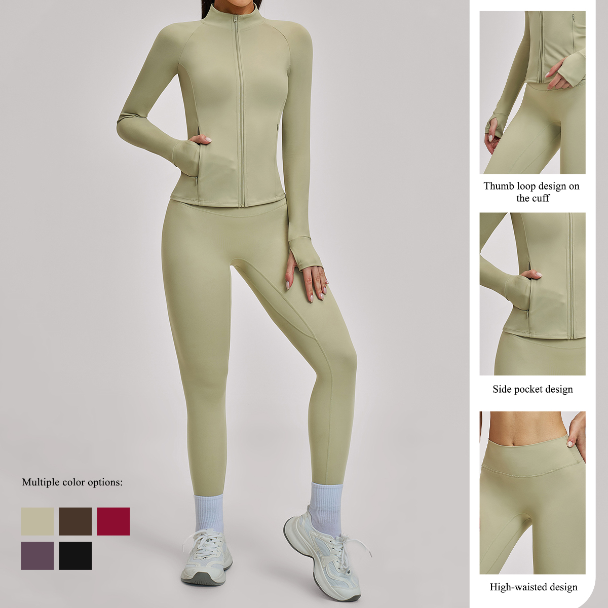 Hearuisavy Sports Set 2Pcs Wom - Compression Long Pant reseña y precio