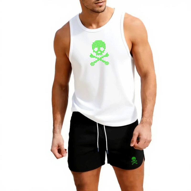 Fitness loose men tank top  sl - Sleeveless Undershirt reseña y precio