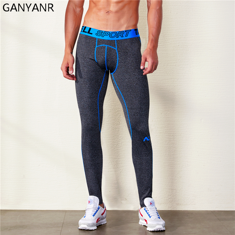 GANYANR Running Tights Men Spo - Compression Long Pant reseña y precio