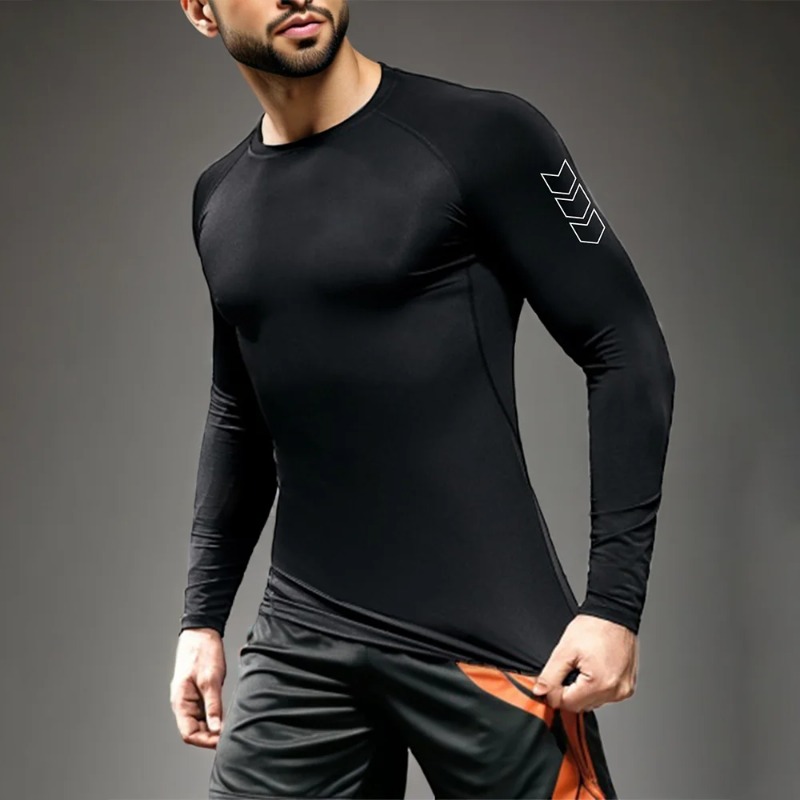 Men Quick-dry T-shirt Long Sle - Base Layer Top reseña y precio