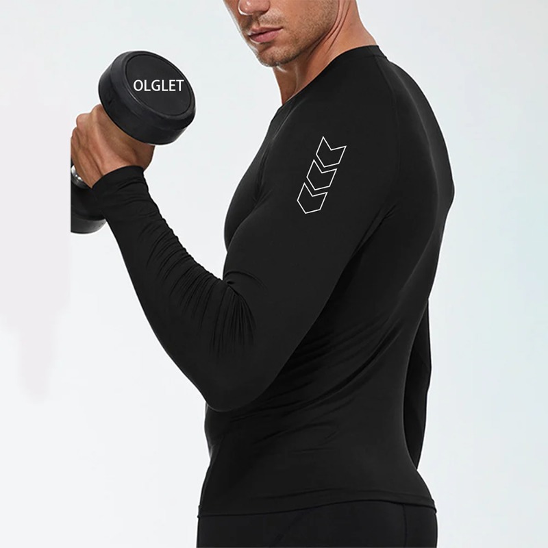 Men Quick-dry T-shirt Long Sle - Base Layer Top reseña y precio