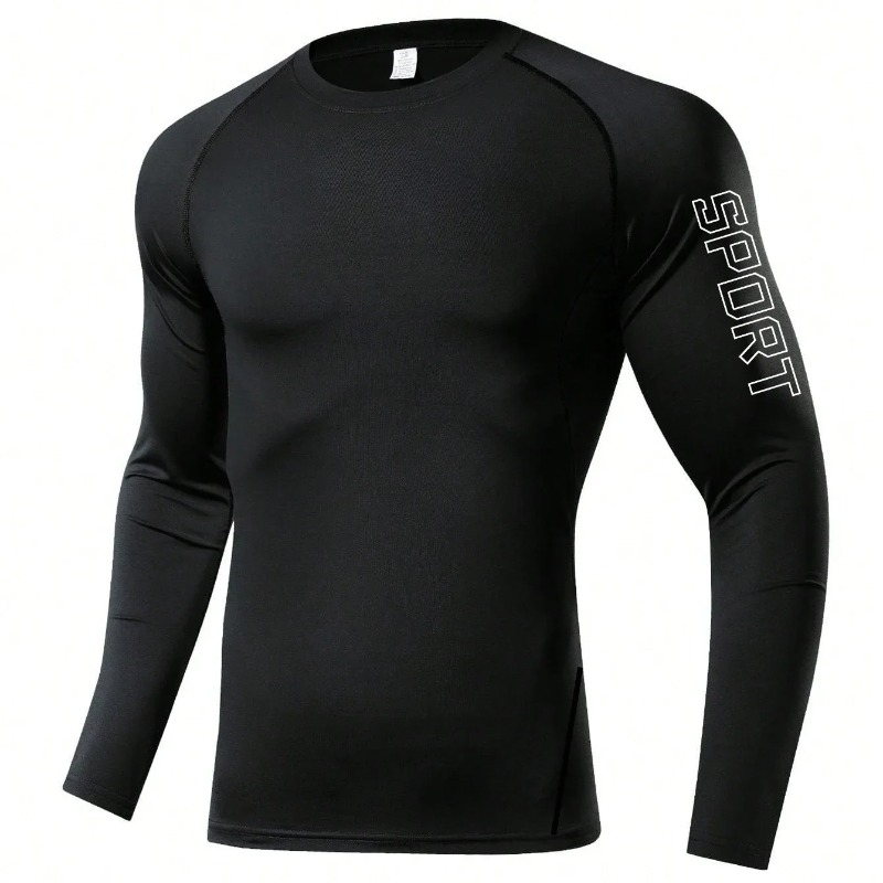 Men Quick-dry T-shirt Long Sle - Base Layer Top reseña y precio