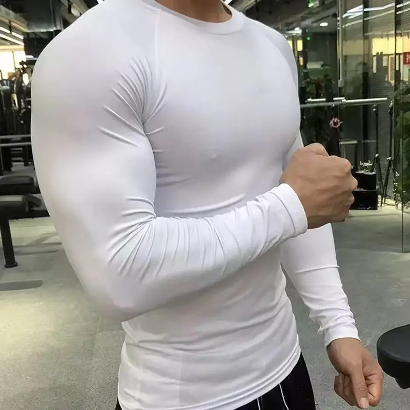 Men Sport T-shirt Quick Dry Bo - T Shirt Tight Fit reseña y precio